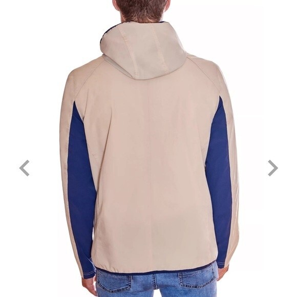 Men color block hooded jacket - Picture 2 of 4